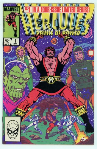 HERCULES #1 (Marvel 1984) VF condition! Bob Layton!