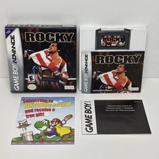 Rocky (Game Boy Advance GBA, 2002) CIB RARE! - Tested Working