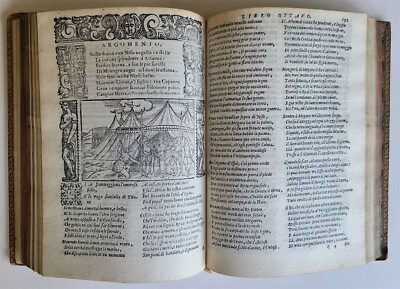 1578 LE METAMORFOSI DI OVIDIO antique BEAUTIFULLY