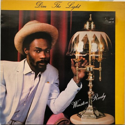 WINSTON REEDY DIM THE LIGHT 1983 UK INNER LIGHT VINYL LP IN 001  REGGAE EX / EX