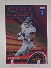 2022 Panini Donruss Elite Full Throttle Red /99 AJ Brown #FT22