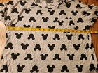 Disney Pajama Short Sleeve Top And Short Set Knit Sm Grey And Black Mickey Logo — photo 8