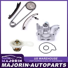 Timing Chain Kit Water Pump Thermostat For 02-07 Mini Cooper 1.6L