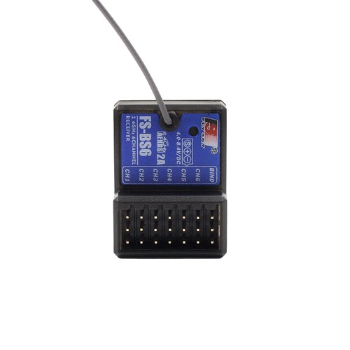 Flysky FS-BS6 2.4G 6CH Empfänger mit Gyro Stabilisierung für FS-IT4S FS-GT5 - Bild 11 von 12