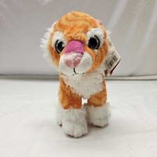 Wild Republic 8" Sweet  Sassy Tiger Tangerine Plush Stuffed Animal Toy 2015