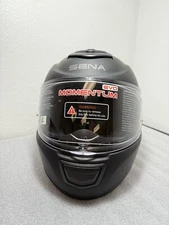 Sena Momentum Evo Helmet W/ Mesh Intercom Matte Black Helmet