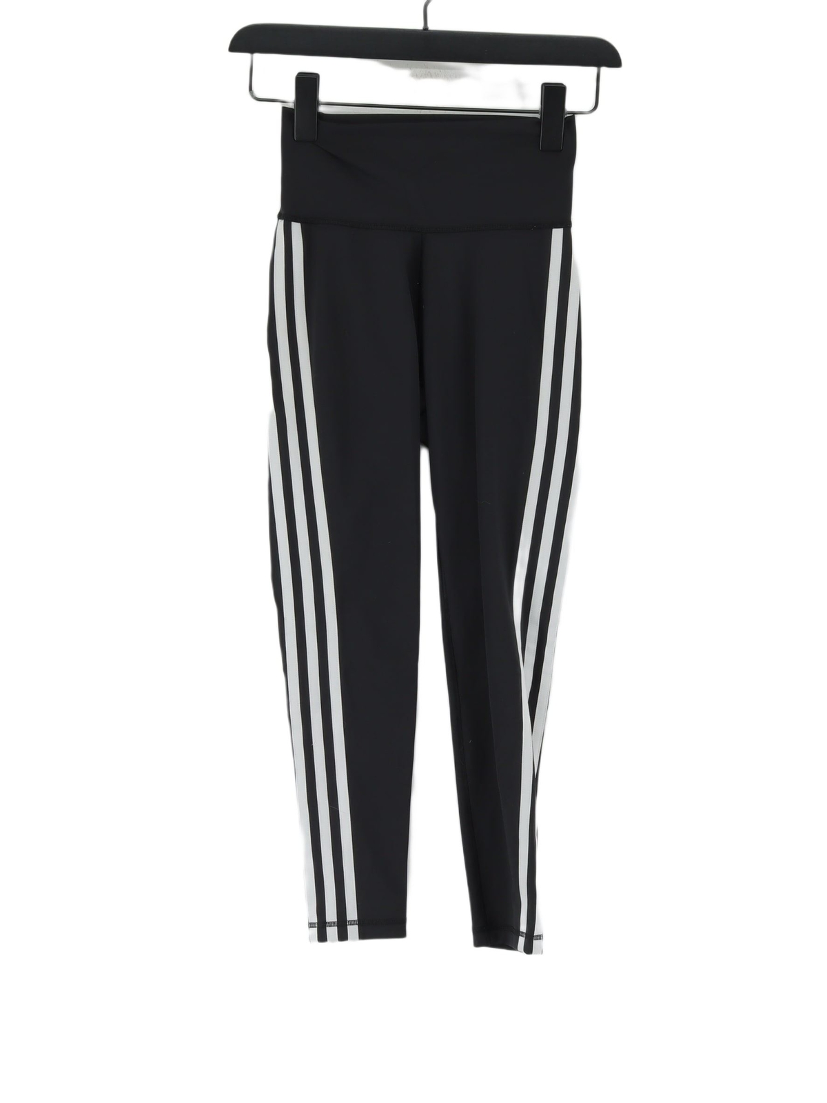 ALTRA Adidas Leggings Donna XS Nero 100% Altro Intero Lunghezza