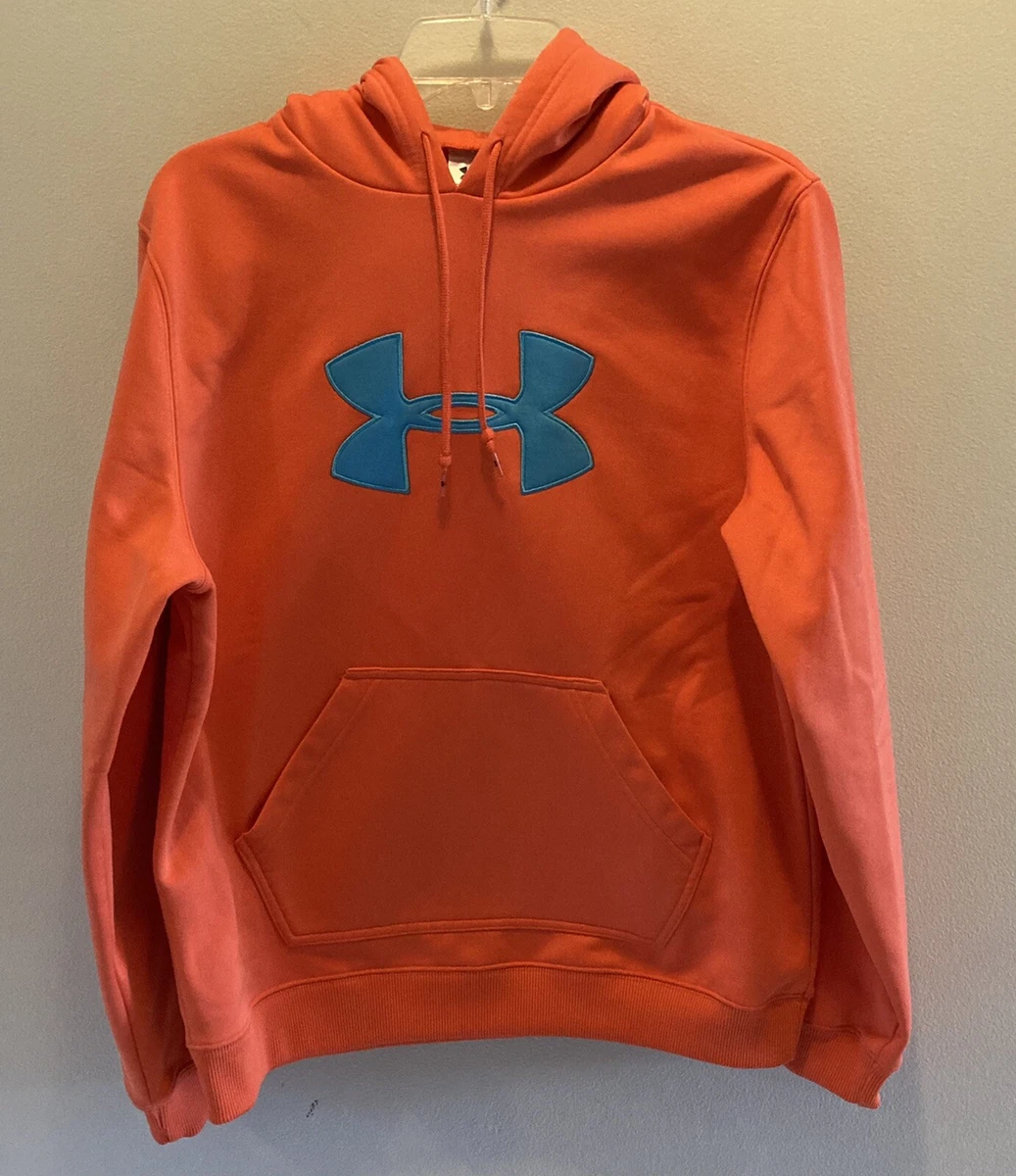 Orange and blue under armour hoodie Clearance