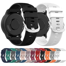 For Garmin Forerunner 165 Watch 20MM Replacement Soft Silicone Sport Strap Band