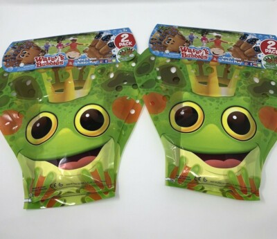 Wave A Bubble Glove Frog Summer Play Fun in the Sun Pool Party Pack Of 2 