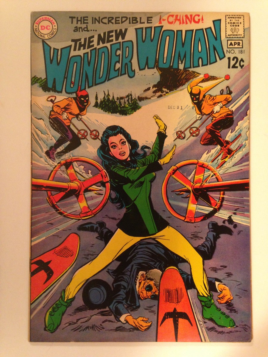 WONDER WOMAN (1969) 181 DIANA PRINCE I-CHING DENNIS O'NEIL MIKE