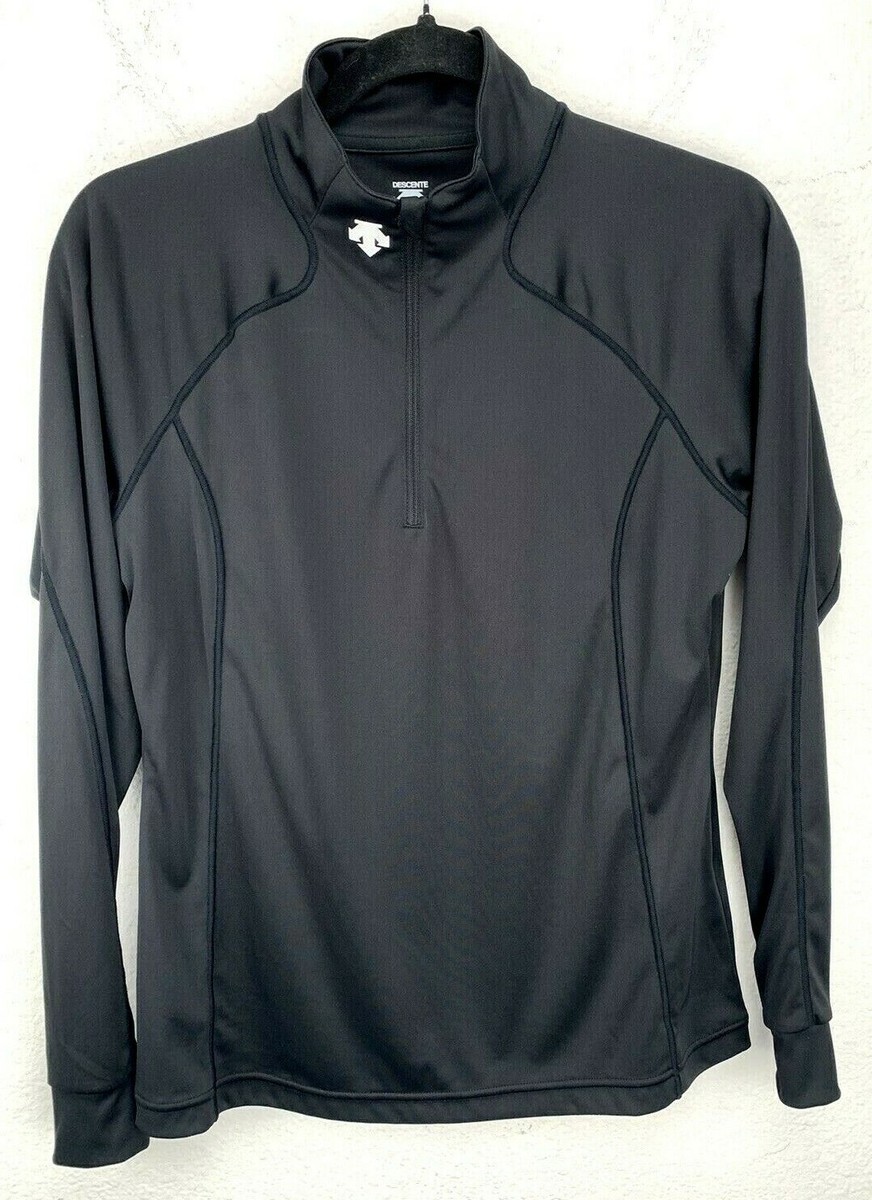 Descente Pullover Jacket 1/4 Half Zip T-Neck Base Layer D1