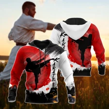 Karate 3D All Over Print Hoodie Gift for Men and Women Full Size S-5XL