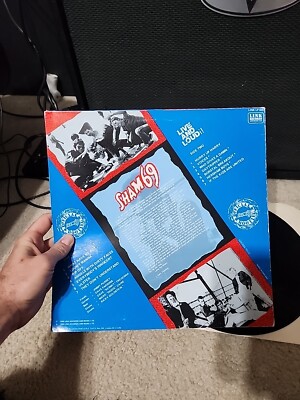 Sham 69 Live And Loud Volume 2 Lp Vinyl OG 1988 UK Press VG+/EX