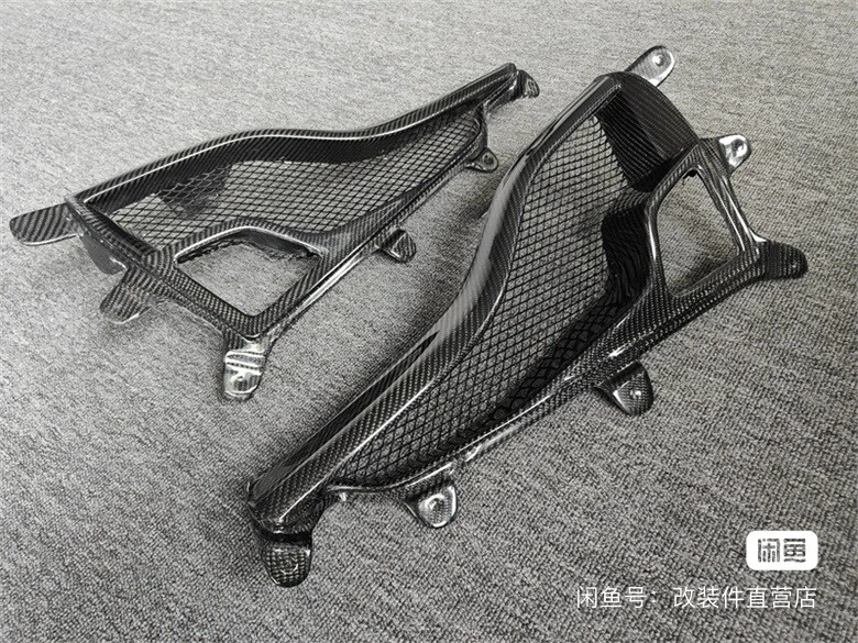 For Ferrari 458 Italia Spider Carbon Fiber Rear Bumper Lip Diffuser Fog Light - Imagen 3 de 4