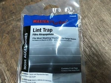 (Pack of 2) Master Plumber 249326 Discharge Hose Aluminum Lint Trap