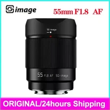 SGimage 55mm F1.8 Auto Focus Full Frame Large Aperture Lens for Sony E-Mount