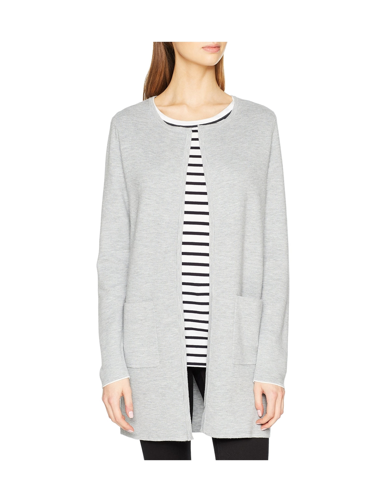 S. Oliver Oliver Oliver donna Cardigan Grigio (Grigio melange 9400) aacf3e S. Oliver Oliver Oliver donna Cardigan Grigio (Grigio melange 9400) aacf3e