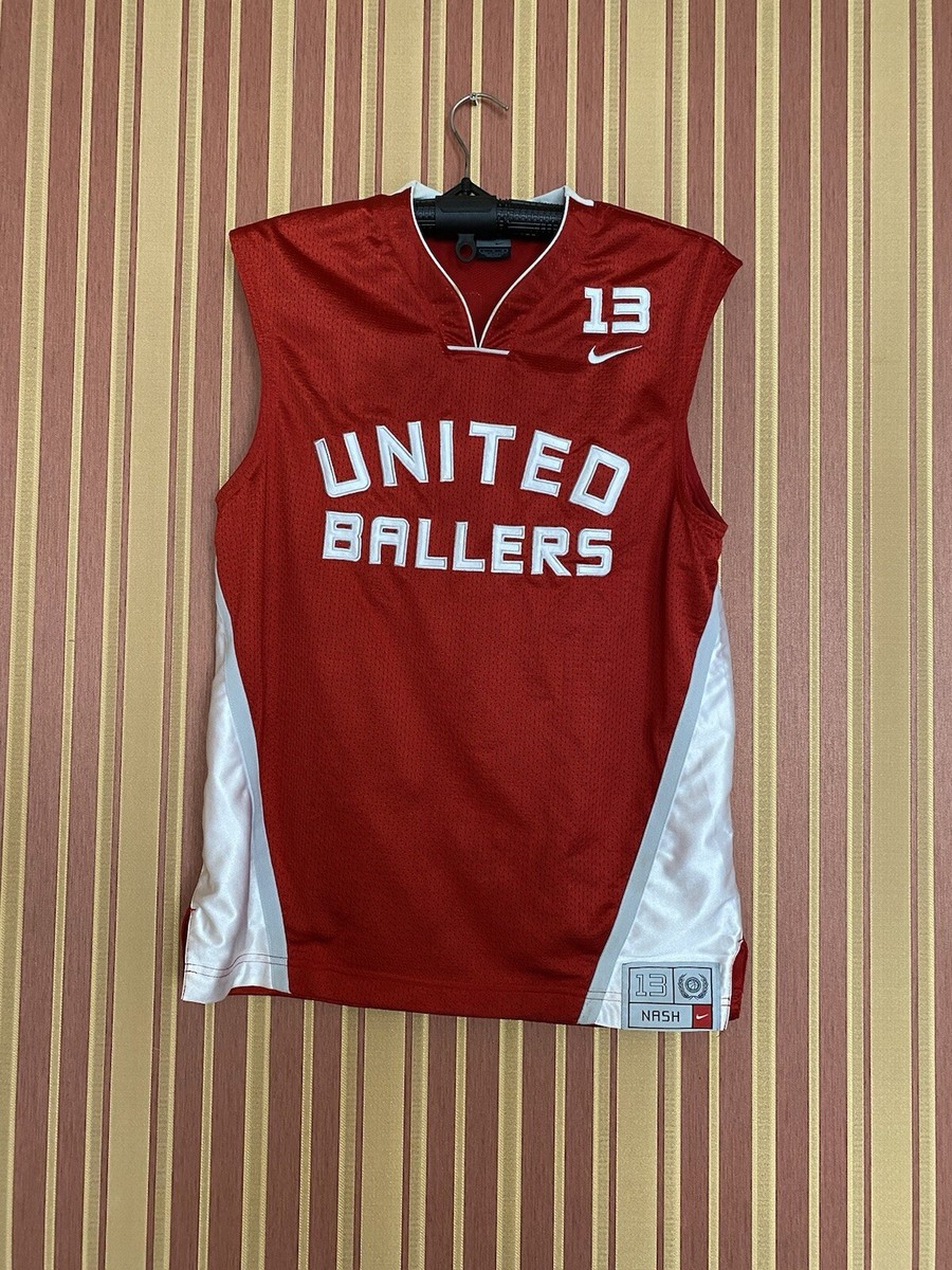 NIKE UNITED BALLERS ユニフォーム 47 NIKE Basketball UNITED BALLERS Steve NASH # 13 Freestyle Jersey L
