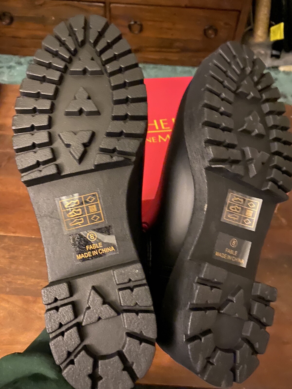 Catherine Malandrino Black Rubber 