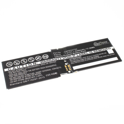 Akku Li-Poly für Microsoft Surface CR7 G3HTA020H G3HTA044H G3HTA045H - 2350mAh