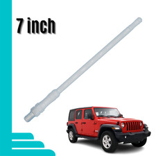 7 Inch Replacement Antenna White For Jeep Wrangler 2008-2023