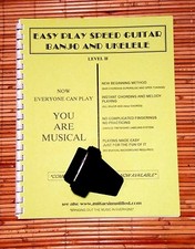 GUITAR BARRE SIMPLIFIED CHORDING DEVICE and BEGINNER'S METHOD BOOK PACKAGE