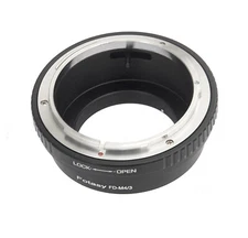 Canon FD Lens to Micro 4/3 M43 Adapter Olympus E-P5 E-MP1 E-P3 E-MP2 E-M1X PEN-F