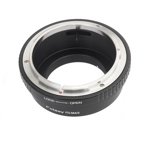 Fotasy Minolta MD MC Rokkor To Micro 4/3 Lens Adapter – For Olympus E-PL5, E-MP1, OM-D E-M5
