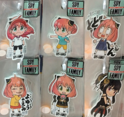 SPY×FAMILY Sticker 1 B-SIDE LABEL Japan Anime Anya Yoru Waterproof kawaii Neu