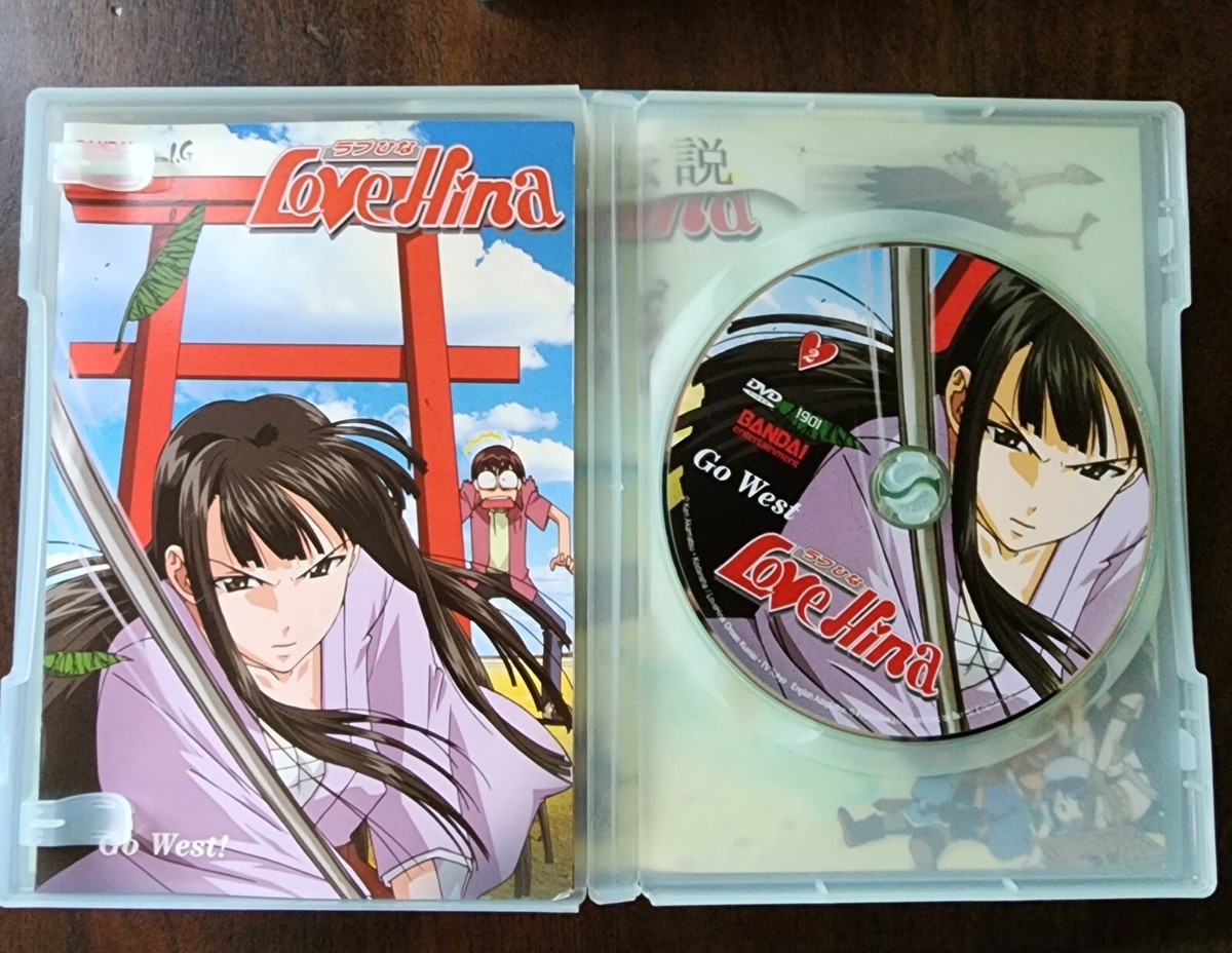 Love Hina 5 total missing 1 DVD Collectors Box Set Anime Manga