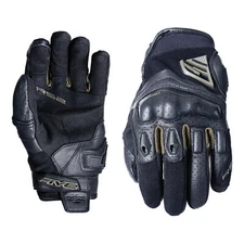 FIVE GLOVES 02 Street RS2 EVO Leather Men's Motorcycle Size S~XXXL Black & Khaki