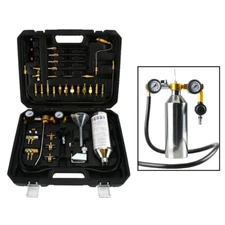 0-220PSI Non Dismantle Injector Cleaner Tester Kit Fuel System Cleaning Tool Set