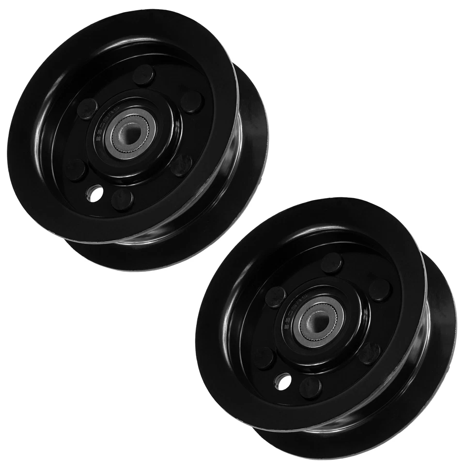 2 Flat Idler Pulley For Toro Z420 Z4200 Z4235 ZS4200 42" Deck 132-9420 1329420 - Image 3 of 4