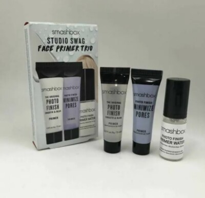 SMASHBOX Studio Swag Face Primer Trio 3-Piece Set NEW IN BOX