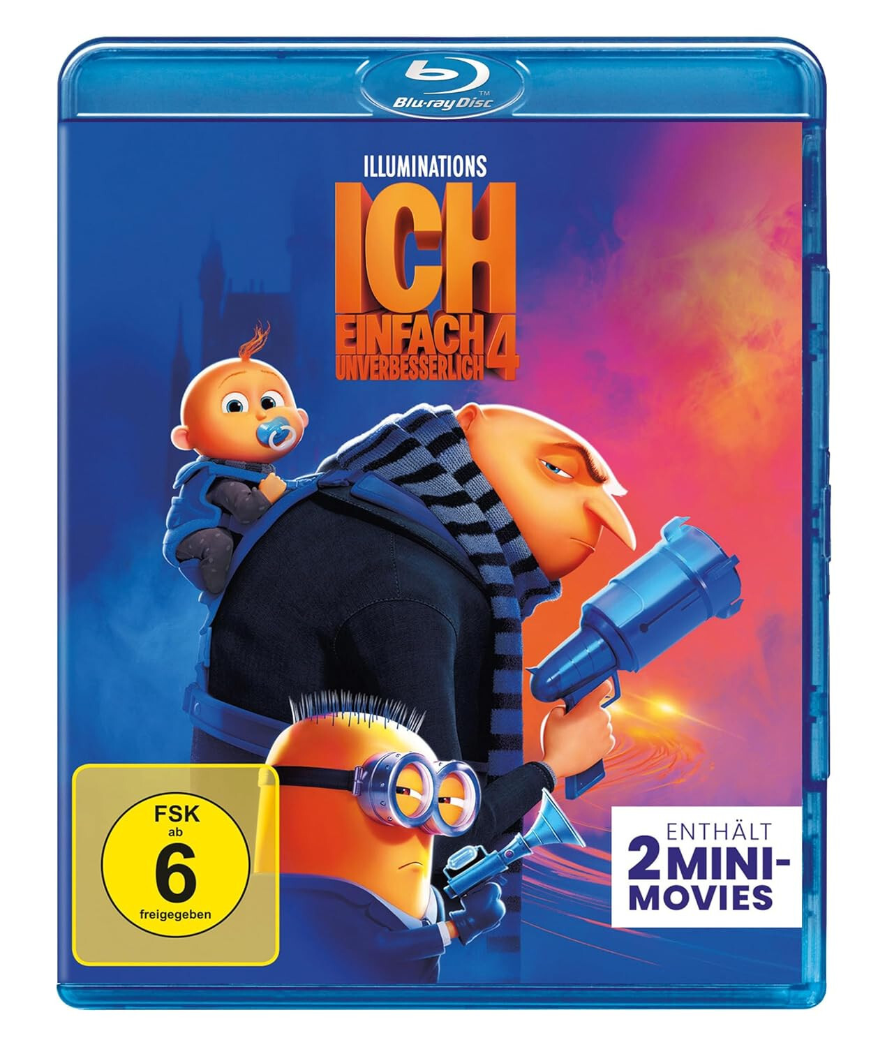 Blu-ray * ICH - EINFACH UNVERBESSERLICH - TEIL 4 # NEU OVP + - Bild 3