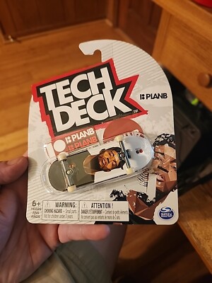 Tech Deck Plan B Rare Black Shirt Fingerboard Model Skateboard Single Pack NIB
