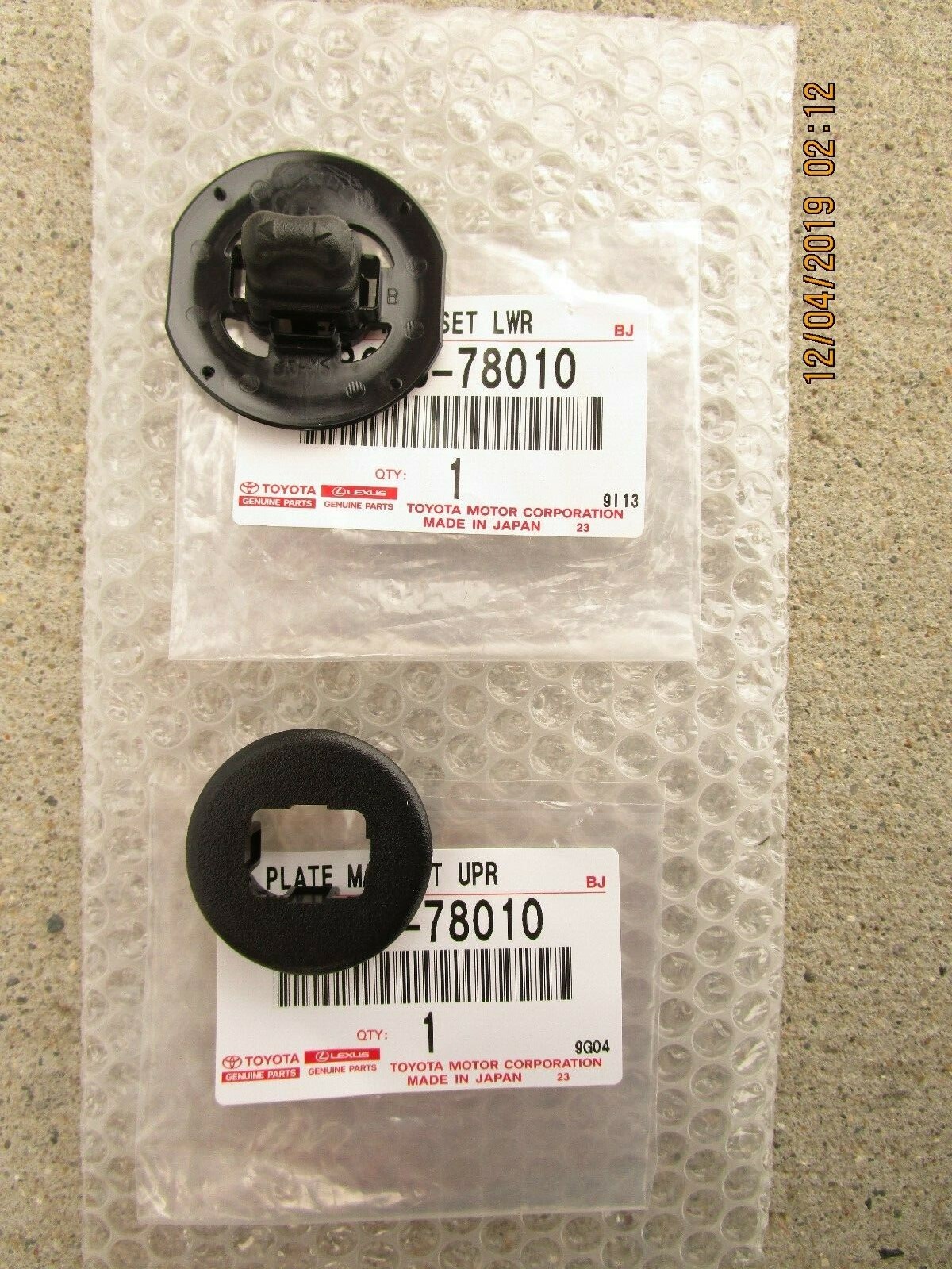 FITS 14 20 TOYOTA TUNDRA FLOOR MAT RETENTION CLIP CARPET CLIP OEM