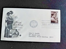 MADAM WALKER FIRST BLACK FEMALE SELF MADE MILLIONAIRE 1998 CTC FDC PCS CACHET