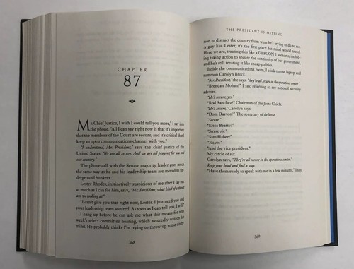 "The President is Missing" A Novel By Bill Clinton & James Patterson LN Cond. - Picture 9 of 12
