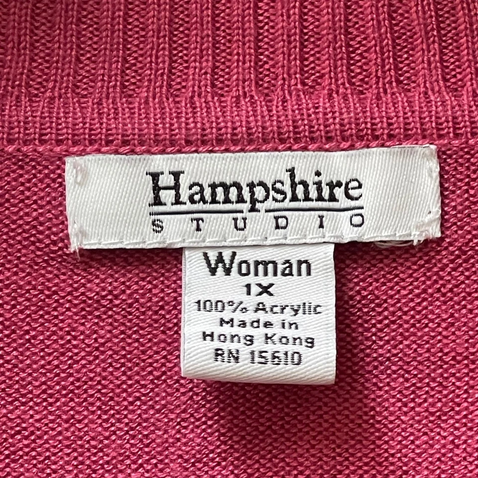 Lote de 2 cárdigan drapeado cuello chal delantero abierto Hampshire Studio para mujer 1X Foto 4 de 4