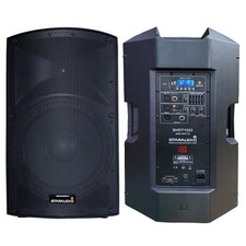 2-Way 15" Active Bluetooth TWS Speaker Pro 4000W Powered Studio Stage PA Speaker