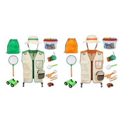12 Stück Outside Explorer Kit Kinder Taschenlampe Verkleiden und Spielen