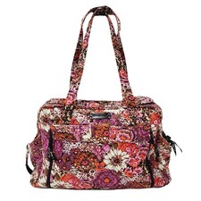 VERA BRADLEY BAG ROSEWOOD LARGE STROLL AROUND BABY DIAPER BAG