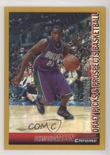 2005-06 Bowman Draft Chrome Gold Refractor 50/50 Desmond Mason #34 3g8