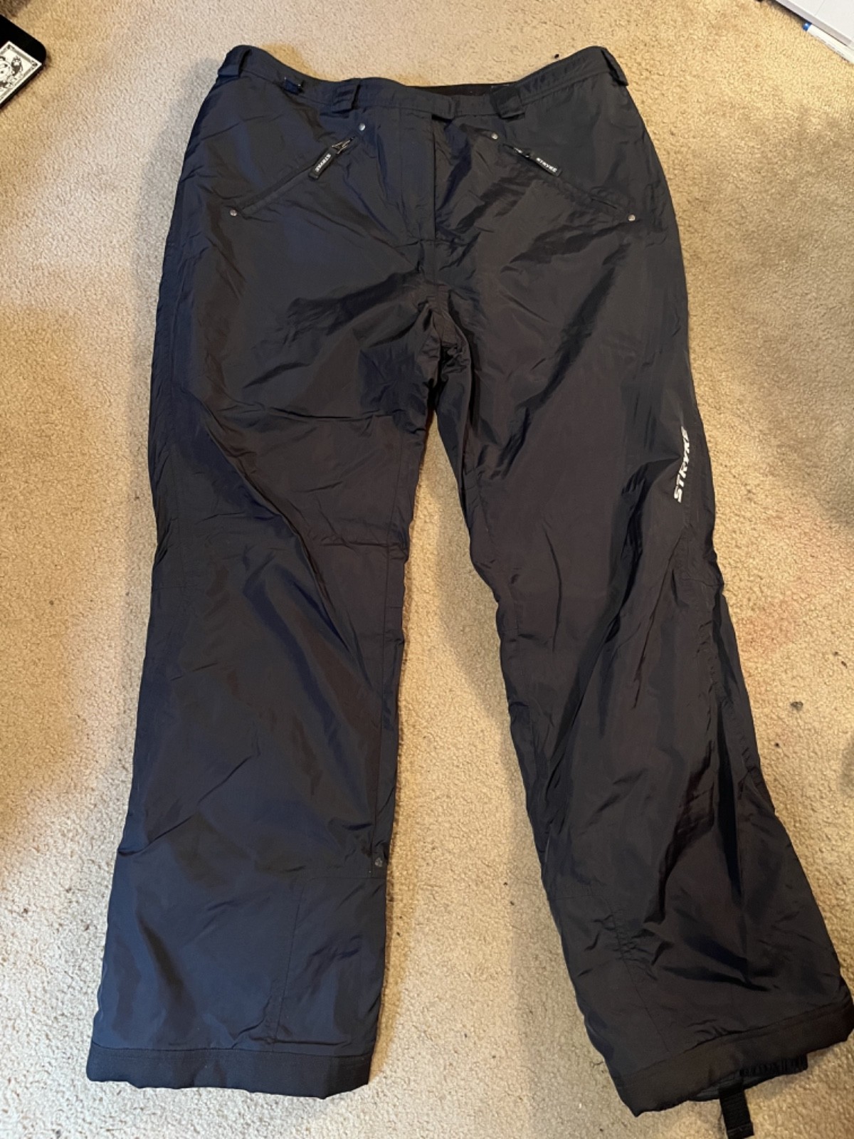Stryke by Spyder Womens Snow Ski Pants Size 14 Black