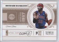 2010-11 Playoff National Treasures 74/99 Richard Hamilton #29 0s3