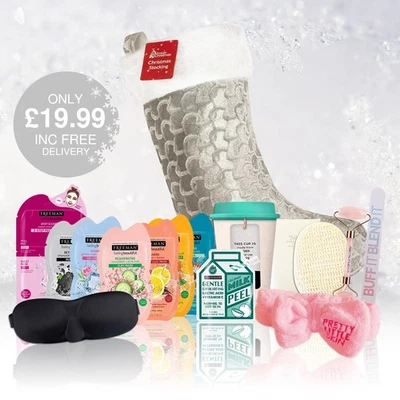 MIXED Womens Luxury Pre Filled Xmas Stocking Cosmetic Gift Set Beauty Pamper Present