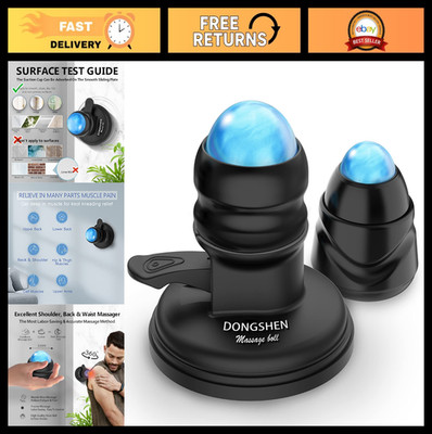 Deep Tissue Massage Ball & Roller - 2 in 1 Muscle Relief, Trigger Point Pain Rel
