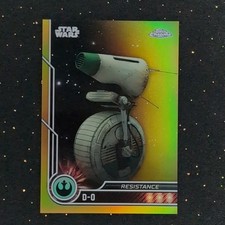 2023 Topps Star Wars Chrome Gold Refractor 79 D-0 24/50